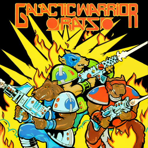 Galactic Warrior Rats game banner