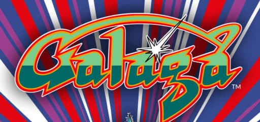 Galaga game banner - find where to play in the cloud