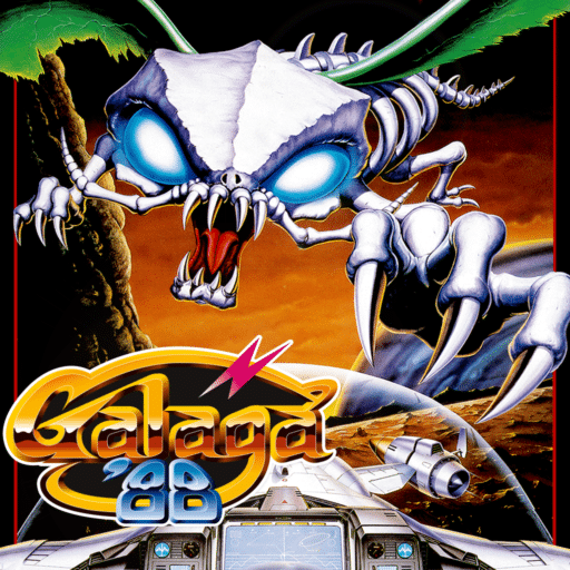 Galaga 88 game banner