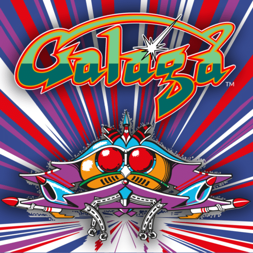 Galaga game banner