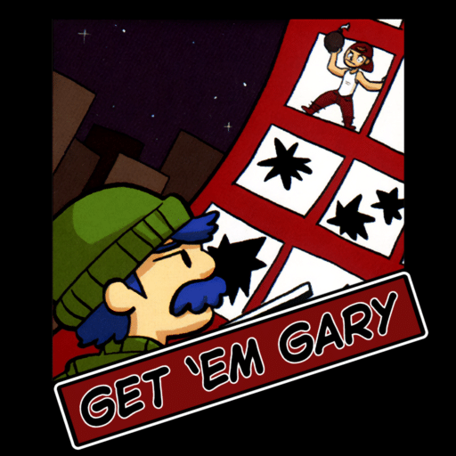 Get'em Gary game banner