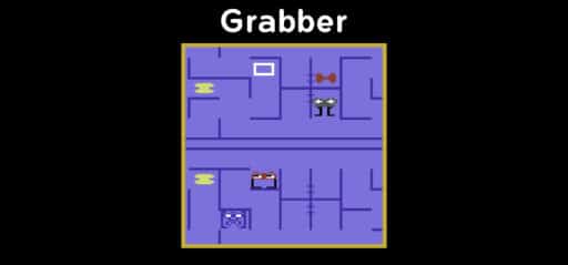 Grabber game banner - find where to play in the cloud