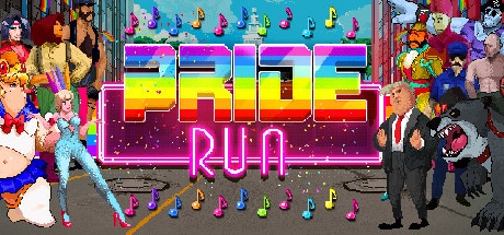 Pride Run game banner