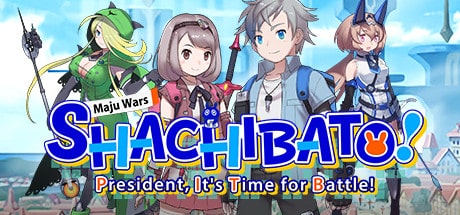 Shachibato! President, It's Time for Battle! Maju Wars game banner
