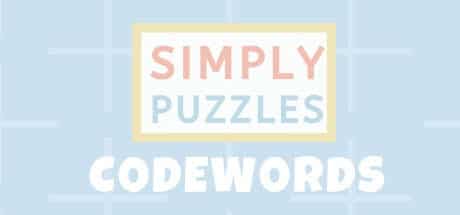 Simply Puzzles: Codewords game banner