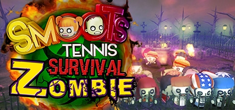 Smoots Tennis Survival Zombie game banner
