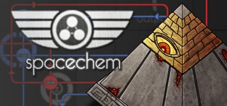 SpaceChem game banner for cloud gaming