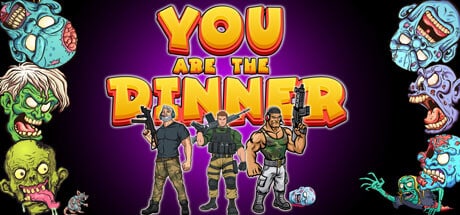YOU ARE THE DINNER game banner