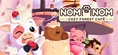 Nom Nom: Cozy Forest Café game banner