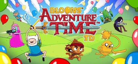 Bloons Adventure Time TD game banner