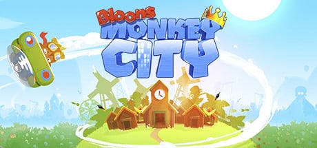 Bloons Monkey City game banner