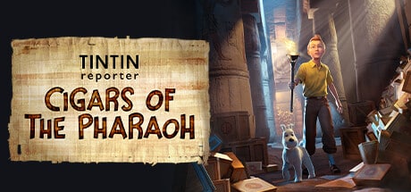Tintin Reporter - Cigars of the Pharaoh game banner