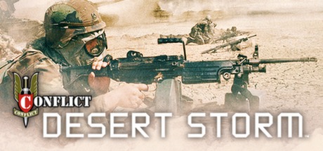 Conflict Desert Storm game banner