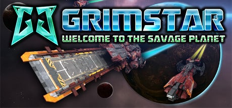 Grimstar: Welcome to the savage planet game banner