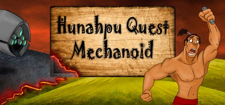Hunahpu Quest. Mechanoid game banner