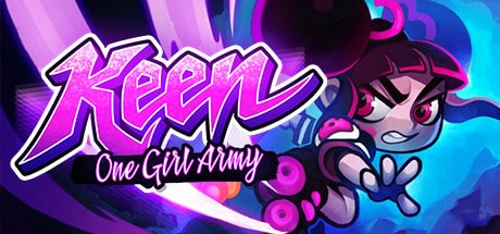 Keen: One Girl Army game banner - find where to play in the cloud