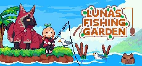 Luna's Fishing Garden game banner