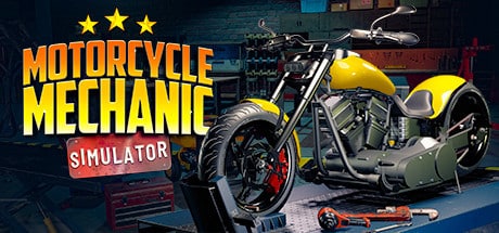 Motorcycle Mechanic Simulator 2021 game banner