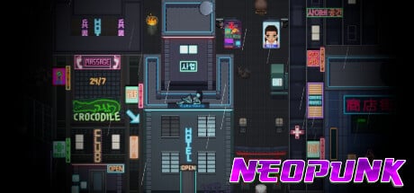 Neopunk game banner