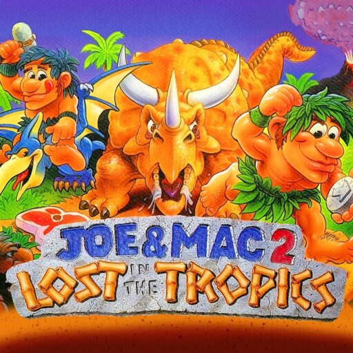 Joe & Mac 2: Lost in the Tropics game banner
