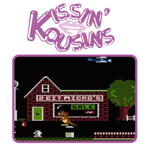 Kissin Kousins game banner