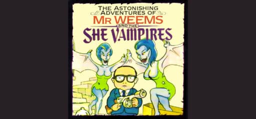 Mr Weems and the She Vampires game banner - find where to play in the cloud