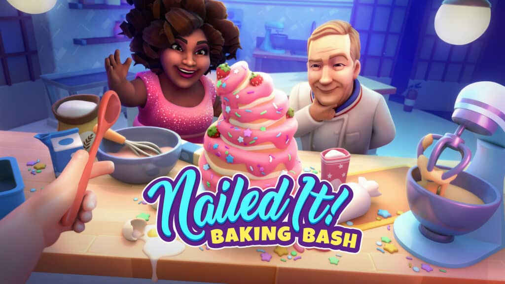 Nailed It Baking Bash Game Banner