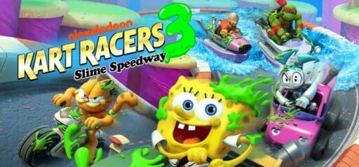 Nickelodeon Kart Racers 3: Slime Speedway game banner - find out where to play in the cloud