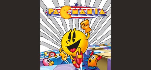 Pac-Mania game banner - find where to play in the cloud