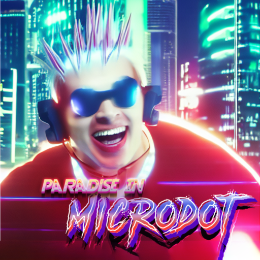 Paradise In Microdot game banner