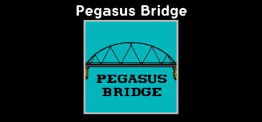 Pegasus Bridge game banner - find where to play in the cloud