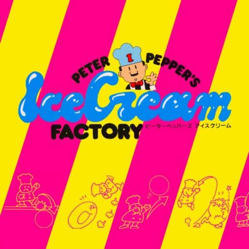 Peter Pepper's Ice Cream Factory game banner