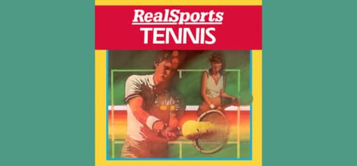 Realsports Tennis game banner - find where to play in the cloud