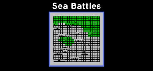 Sea Battles game banner - find where to play in the cloud