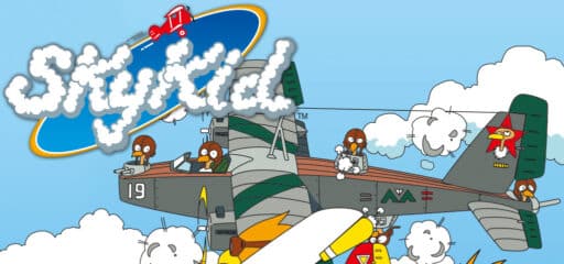 Sky Kid game banner - find out where to play in the cloud