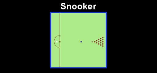 Snooker game banner - find where to play in the cloud