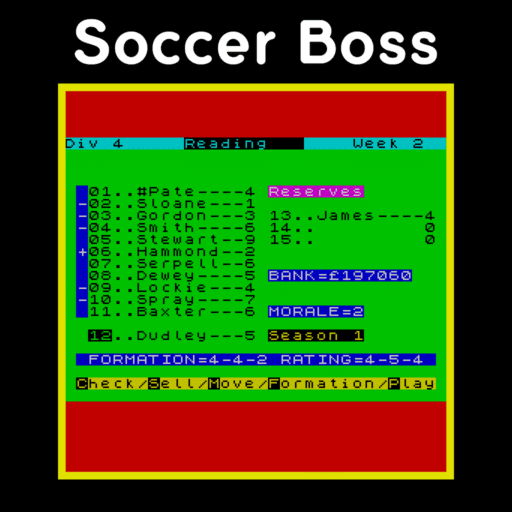 Soccer Boss AKA The Boss game banner