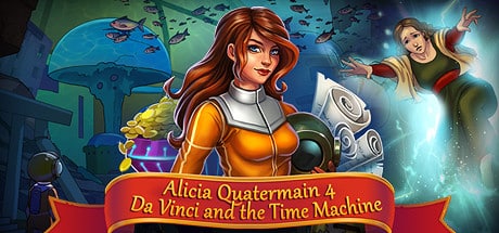 Alicia Quatermain 4: Da Vinci and the Time Machine game banner