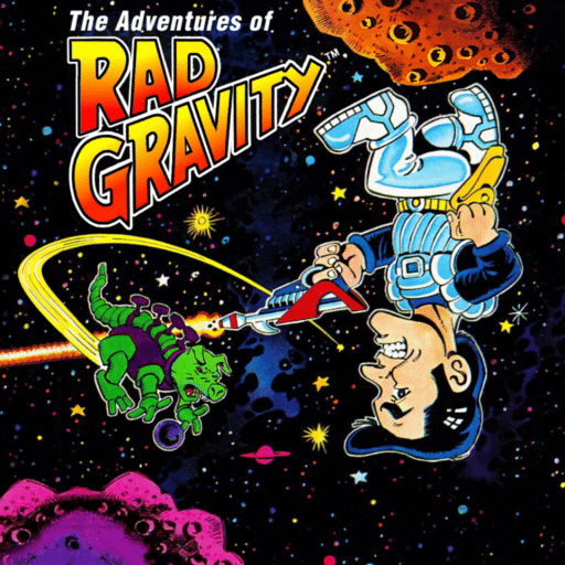 The Adventures of Rad Gravity game banner