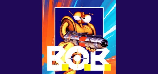 B. O. B. game banner - find where to play in the cloud