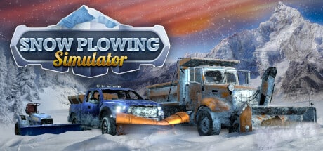 Snow Plowing Simulator game banner