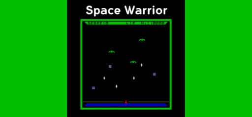 Space Warrior game banner - find where to play in the cloud