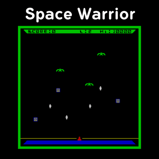 Space Warrior game banner