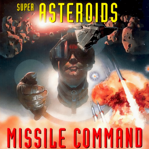 Super Asteroids and Missile Command game banner
