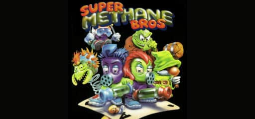 Super Methane Bros game banner - find where to play in the cloud