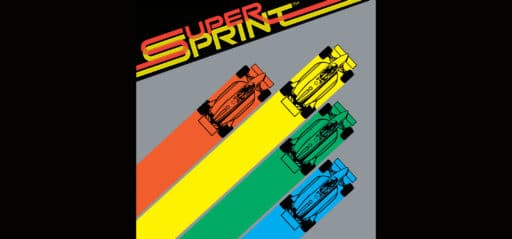 Super Sprint game banner - find out how to play with cloud gaming