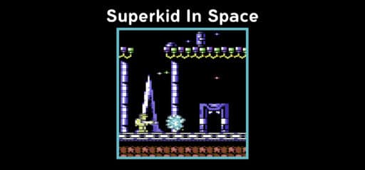 Superkid in Space game banner - find where to play in the cloud
