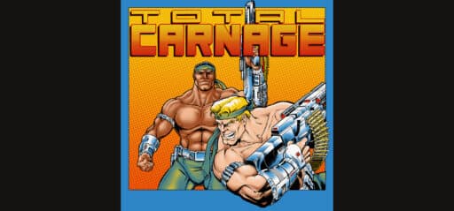 Total Carnage game banner - find out how to play with cloud gaming