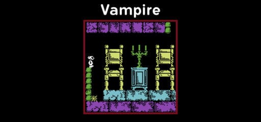 Vampire game banner - find where to play in the cloud