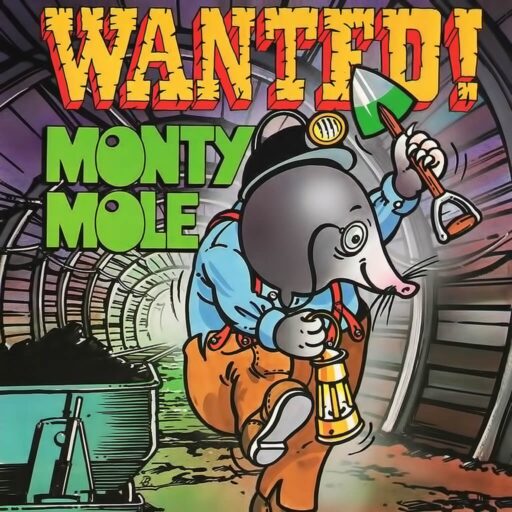 Wanted Monty Mole game banner